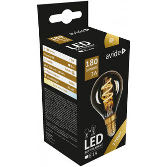 Avide LED Soft Filament Mini Globe 3W E14 360&deg; EW 