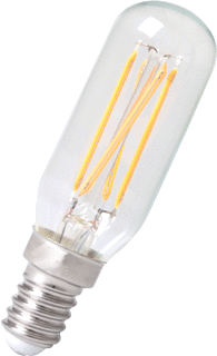 Calex LED Full Glass Filament Tubelar-Type Lamp 240V 3.5W E14 T25x85 310lm Clear 2700K dimbaar 8712879136781