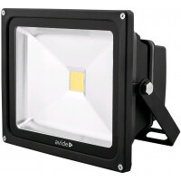 Avide LED Bouwlamp Zwart 30W 4000K Koel Wit 5999562283028