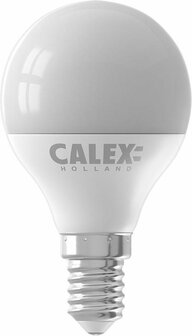 Calex LED Ball lamp 240V 3W E14 P45 250 lumen 2700K 25.000 h 8712879127826