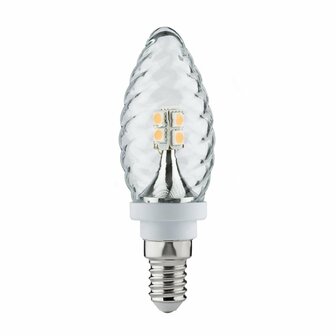 Paulmann LED kaars gedraaid 2 5W E14 230V helder 4000870281727