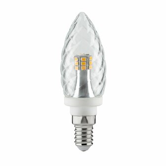 Paulmann LED kaars gedraaid 4W827 E14 230V helder 2700K 4000870283080