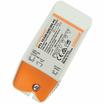 Osram Voorschakelapparaat OPTOTRONIC OTe 15220 240350 PC Betriebsgeraete voor LED modulee 4008321700346