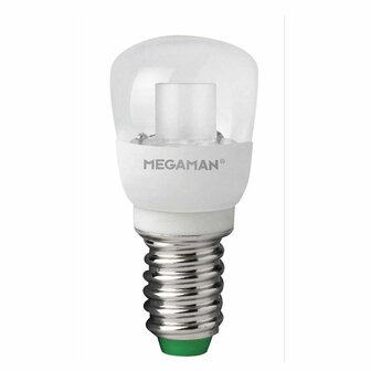 Megaman LED Classic Mini Kuehlschranklamp 2W warmwit 100lm E14828 dimbaar MM21039 4020856210398