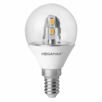 Megaman LED Classic Smart 3W warmwit 250lm E14828 helder MM21052 4020856210527