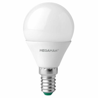 Megaman LED Classic Economy P45 55W Koel Wit 470lm E14840 opaal MM21088 4020856210886