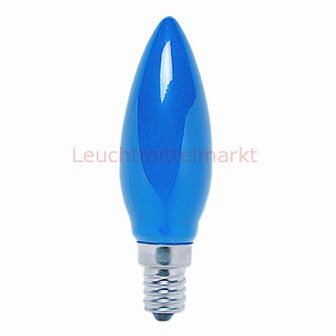 Dekorative Weihnachtslampn E14 14V 5W blauw 57 029 4034451570290