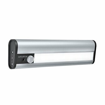 Osram LinearLED Mobile USB 200 1 0W840 zilver 90lm Koel Wit inkl Bewegingssensor niet dimbaar Blister 4058075026667