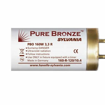 Sylvania Pure brons Performance Line PBO 180W 20 R 19m G13 Bi Pin Extra long tube 5410288001233