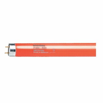 Sylvania T8 F18WT8R G13 rood Fluorescentielamp 5410288025728