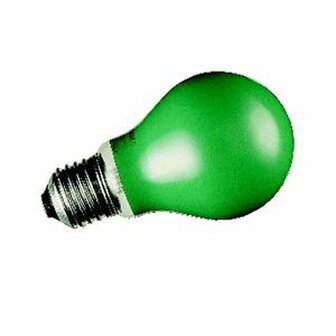 Sylvania gloeilamp 25W 240V E27 groen 5410288084558