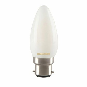 Sylvania ToLEDo Retro kaars B22 4W 400lm 827 niet dimbaar mat 5410288272856
