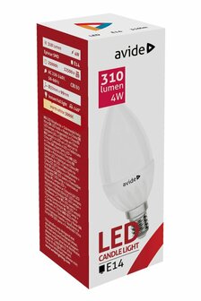 Avide LED Candle 4W E14 WW warmwit  5999562285145