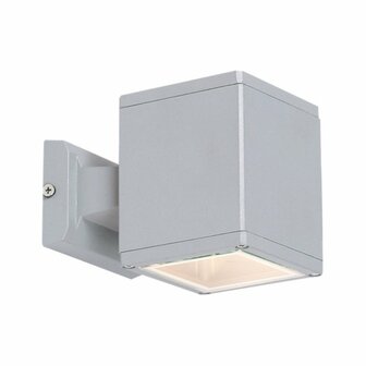 I Light wandlamp Wuerfel zilver IP 54 G9 8059617671648