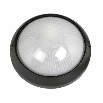 I Light wandlamp R zwart IP 54 E27 4031LB 8059617671693