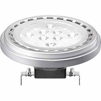 Philips MASTER LEDspotLV 15 75W 3000K AR111 24D wit G53 8718291155270