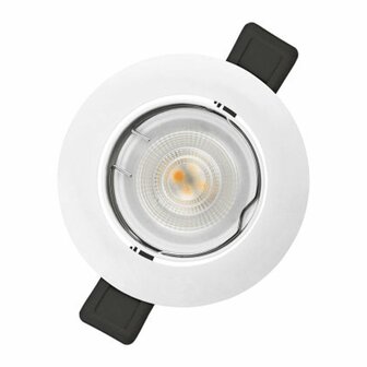 LEDVANCE Spot Kit LED adjust 5 5W3000K GU10 DIM White D875 380lm neutraalwit dimbaar 4058075800908