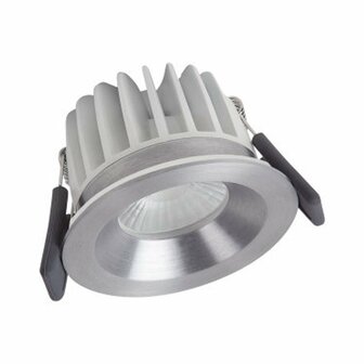 LEDVANCE Spot FP LED fix 8W3000K Siver DIM IP65 D868 620lm neutraalwit dimbaar 4058075811218