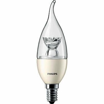 Philips MASTER LEDcandle D 6 40W E14 827 warmwit dimbaar BA39 helder 8718291741848