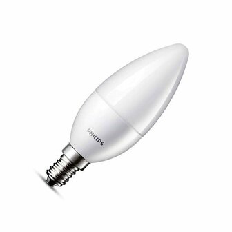 Philips LED kaars 3 5 20W822 E14 Flame niet dimbaar mat 8718291771005