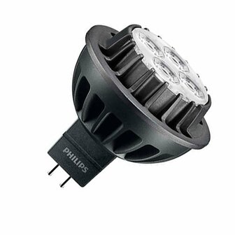 Philips Master LEDspotLV 8 50W830 GU5 3 wit dimbaar MR16 24D 8718696490013