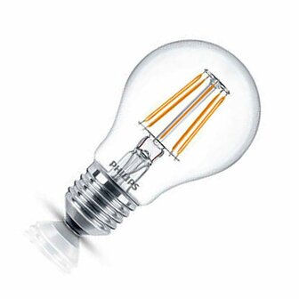 Philips Filament LEDBulb 4 3 40W827 E27 warmwit niet dimbaar 8718696517536