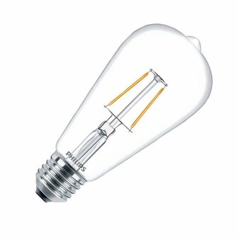 CLA LEDBulb 4.3-40W E27 WW ST64 CL 8718696523780