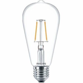 CLA LEDBulb 7.5-60W 827 E27 ST64 CL 8718696523803