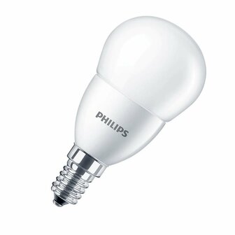 Philips CorePro LEDluster P48 7 60W827 E14 mat 806lm echt warmwit niet dimbaar 8718696703014