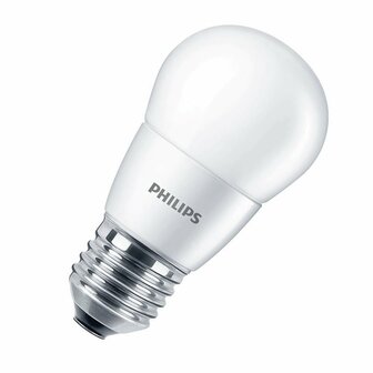 Philips CorePro LEDluster P48 7 60W827 E27 mat 806lm echt warmwit niet dimbaar 8718696703038