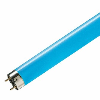 Philips TL-D Colorood 58W blauw 1SL/25 TL-D gekleurd 8711500954510