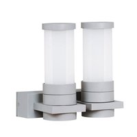 I Light wandlamp Cup grijs IP 54 2 x E27 8059617671594