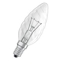 Osram kaarslamp gedraaid CLASSIC BW CLAS BW CL 40W 230V E14 helder 4050300005805