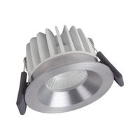 LEDVANCE Spot LED fix 8W3000K Silver DIM IP44 D868 620lm neutraalwit dimbaar 4058075811294